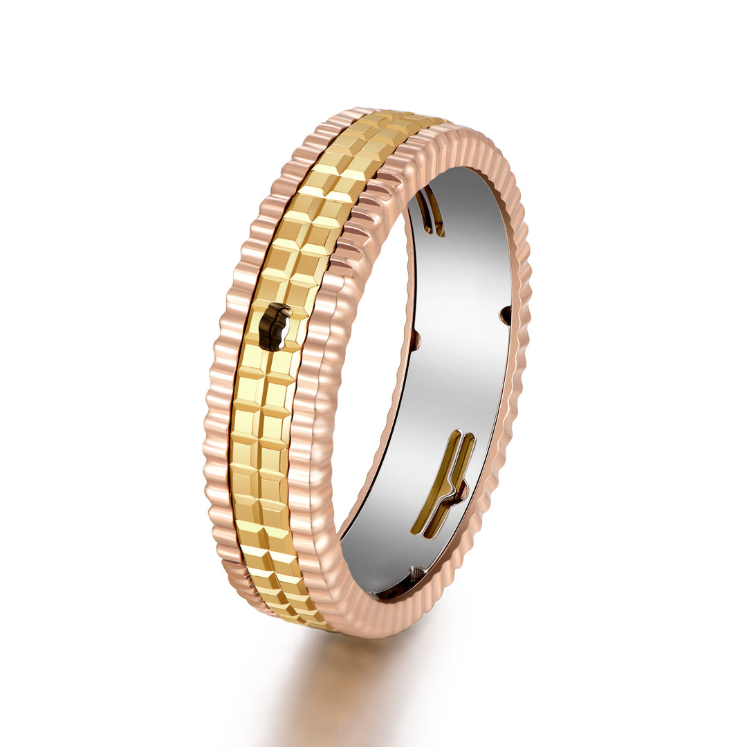 GemKing Rotatable Ring GKI001 (*Material - Solid 14K Gold excluding the G5TIC*)