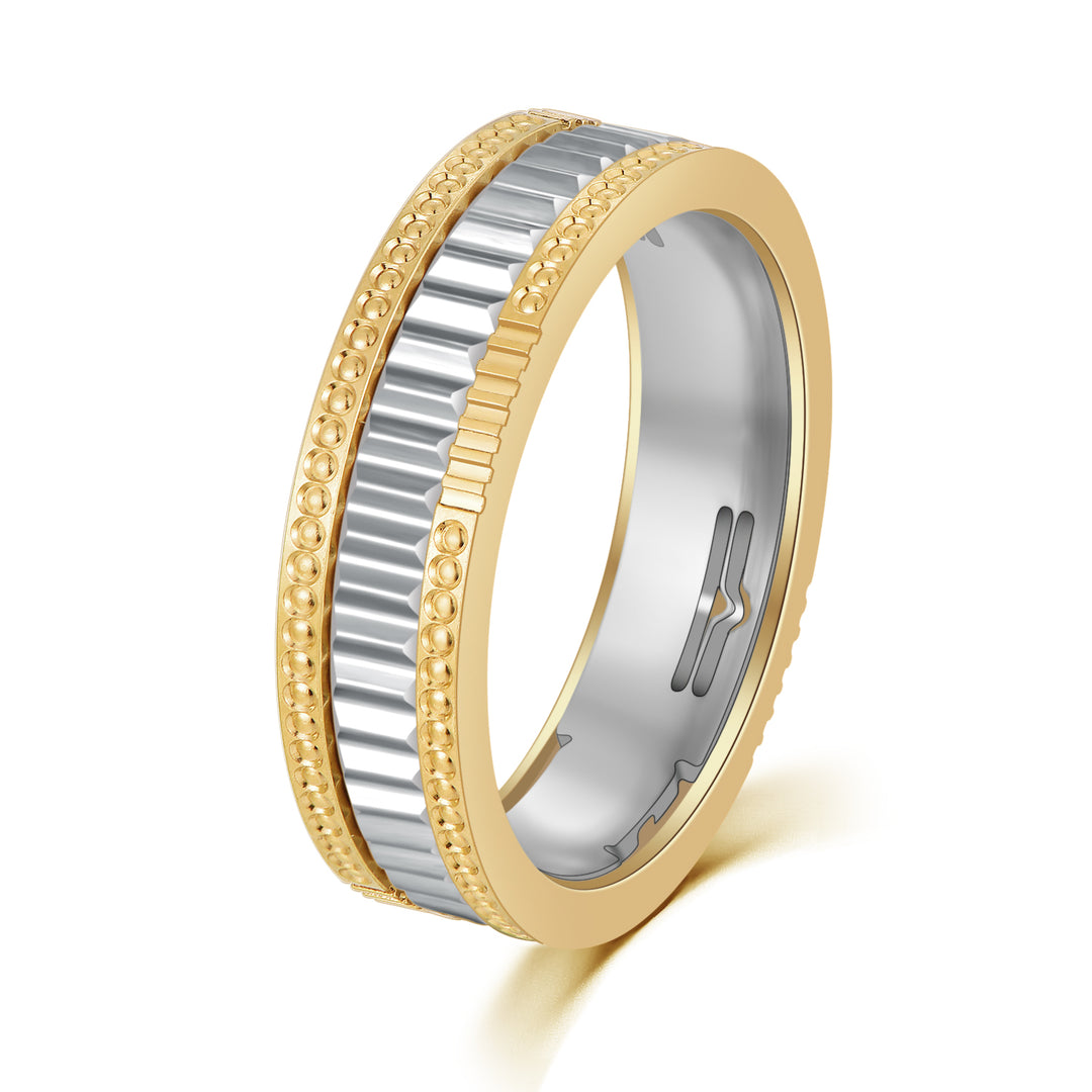 GemKing Rotatable Ring GKI005 (*Materials - Grade 5 Titanium & S925*)