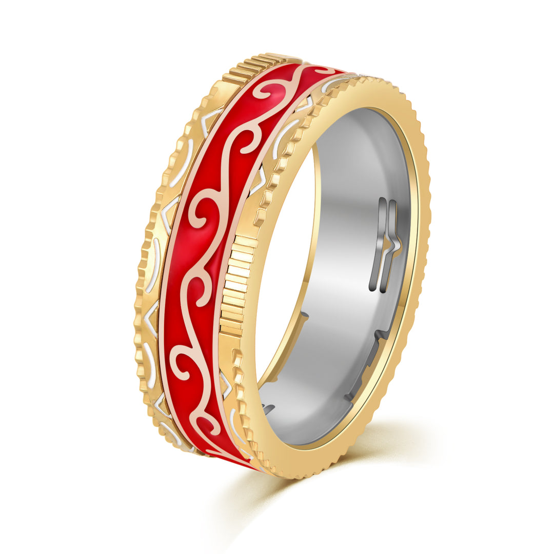 GemKing Rotatable Ring GKI007 (*Materials - Grade 5 Titanium & S925*)