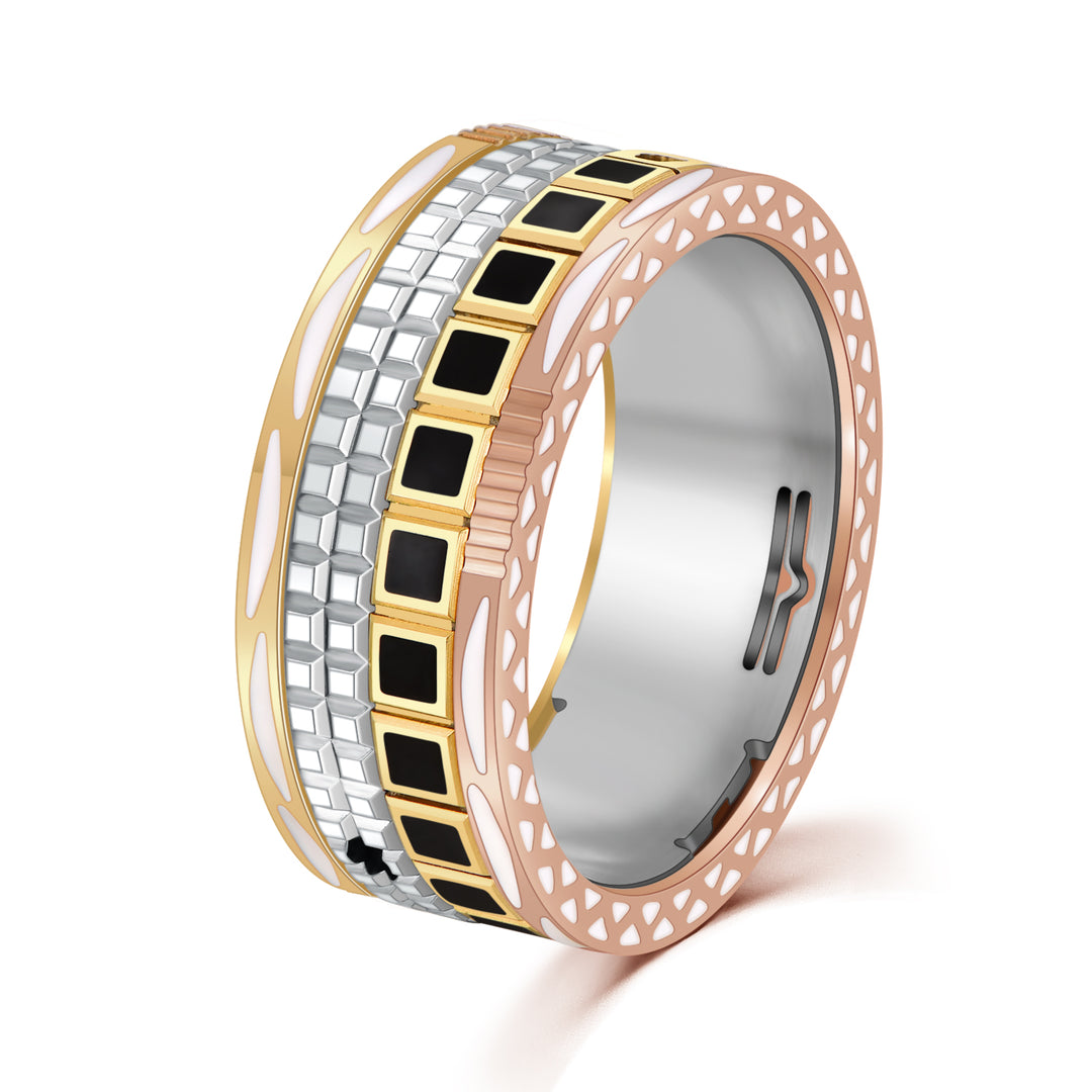 GemKing Rotatable Ring GKI013 (*Material - Solid 14K Gold excluding the G5TIC*)