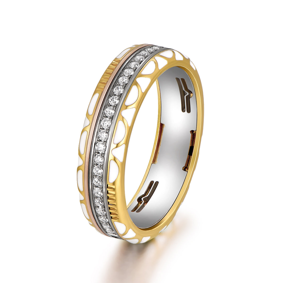 GemKing Rotatable Ring GKI014 (*Material - Solid 14K Gold excluding the G5TIC*)