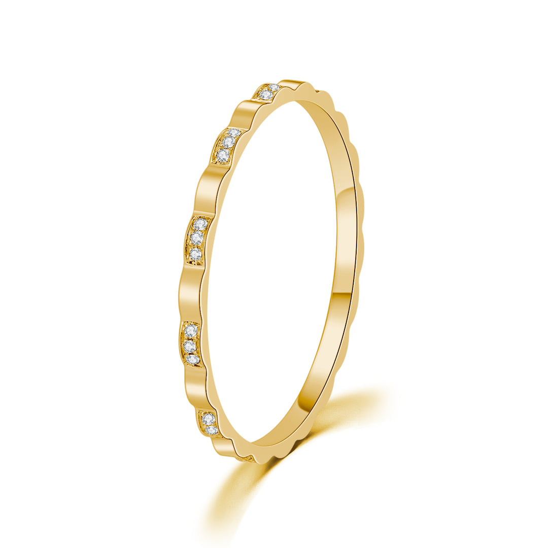 GemKing Rotatable Ring GKI011 (*Material - Solid 14K Gold excluding the G5TIC*)