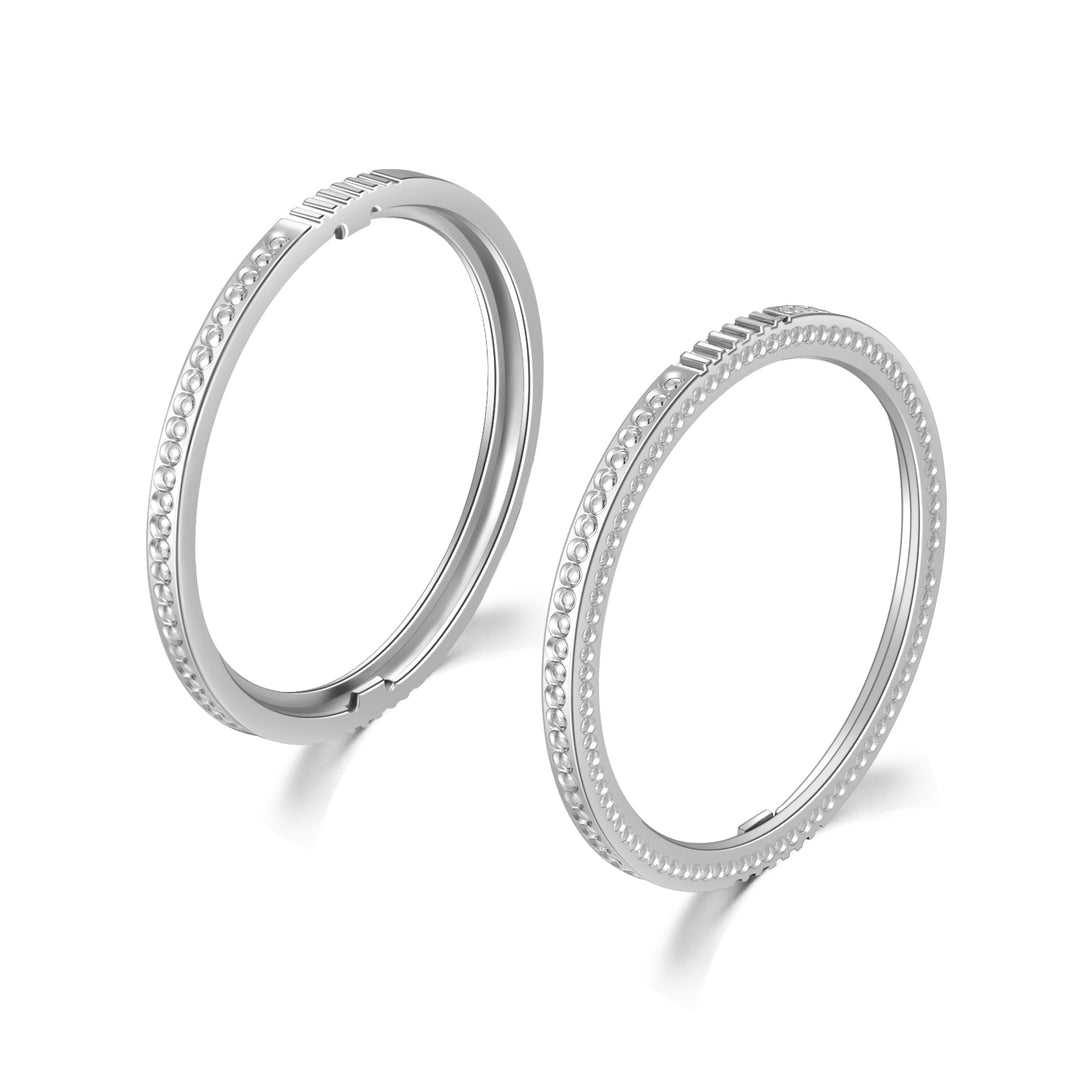 GemKing Rotatable Ring GKI004 (*Materials - Grade 5 Titanium & S925*)