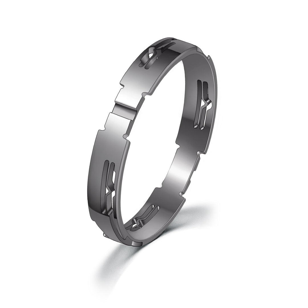 GemKing Rotatable Ring GKI012 (*Materials - Grade 5 Titanium & S925*)