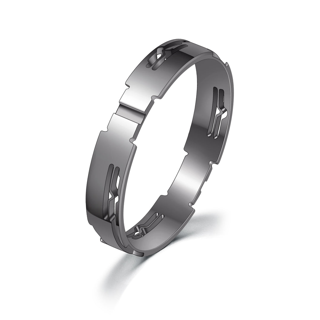 GemKing Rotatable Ring GKI005 (*Materials - Grade 5 Titanium & S925*)