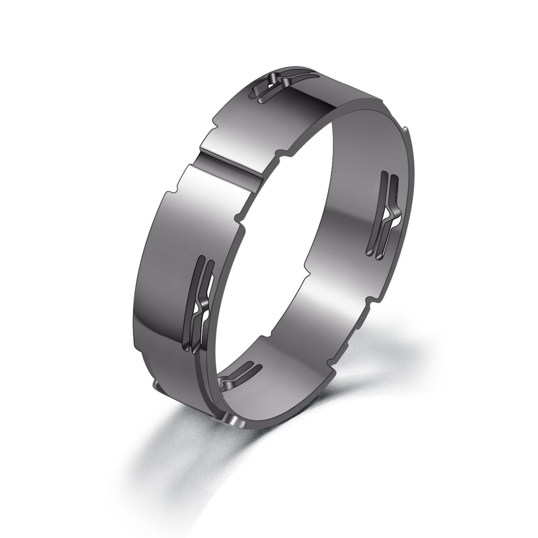 GemKing Rotatable Ring GKI016 (*Materials - Grade 5 Titanium & S925*)