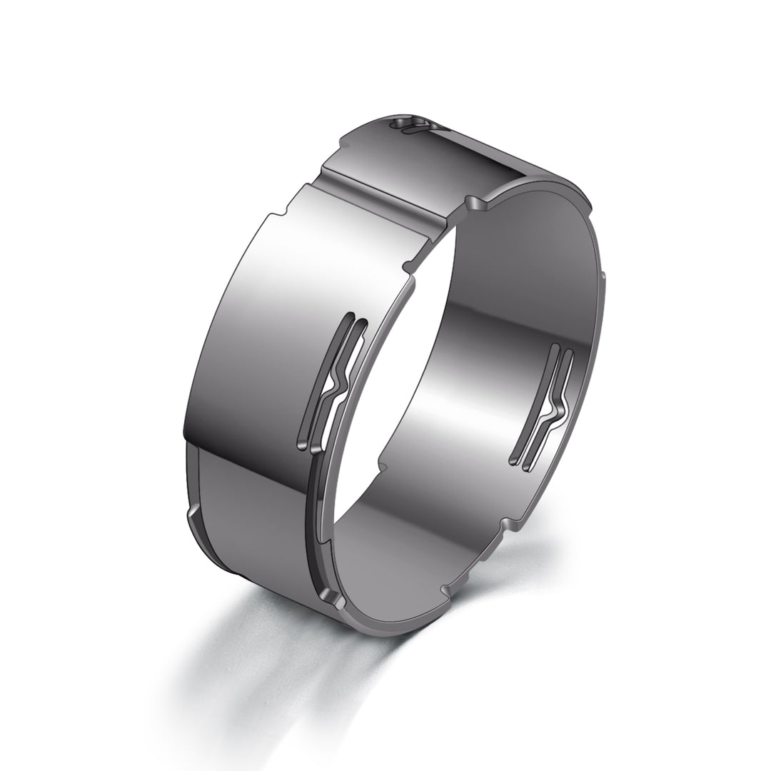 GemKing Rotatable Ring GKI015 (*Materials - Grade 5 Titanium & S925*)